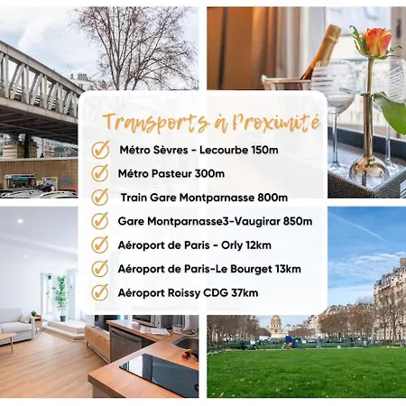 Apartamento Pacino Invalides-tour Eiffel- 4 Pers
