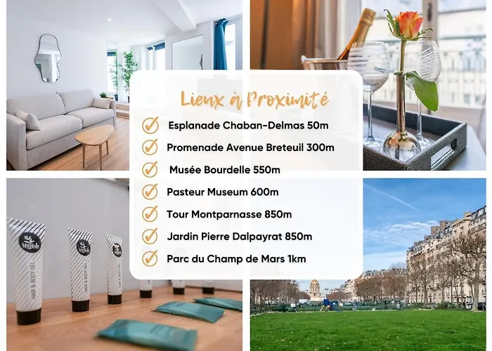 Pacino Invalides-tour Eiffel- 4 Pers Apartman *